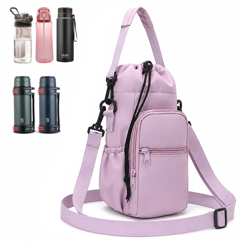 Rugged Sport Strap - Portable Insulated Water Bottle Bag with