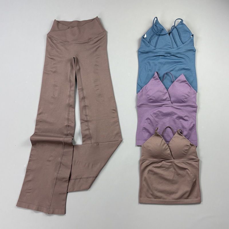 Rugged Sport Strap - 2Pcs Women Seamless Yoga Workout Sets
