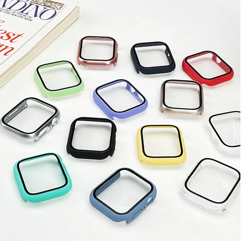 Tempered Glass+cover For Apple - đánh giá và giá Apple Smartwatch Accessories
