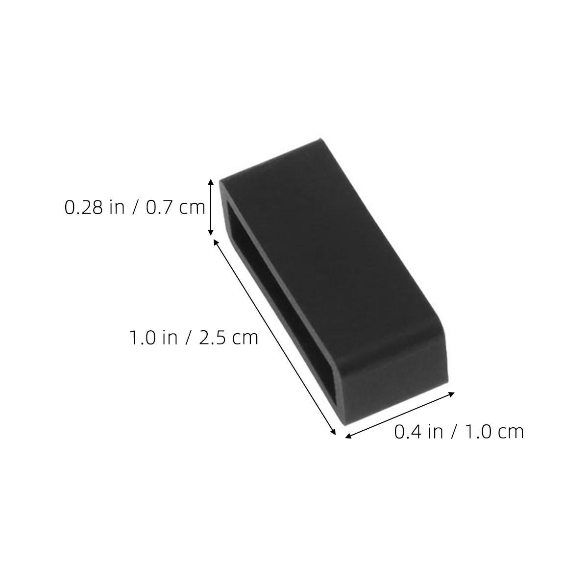 8Pcs 22Mm Black Silicone Watch - đánh giá và giá Silicone Band Replacement