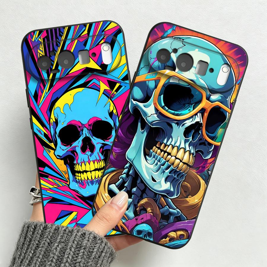 Neon Pop Art Skull Case for Go - đánh giá và giá Google Pixel 9