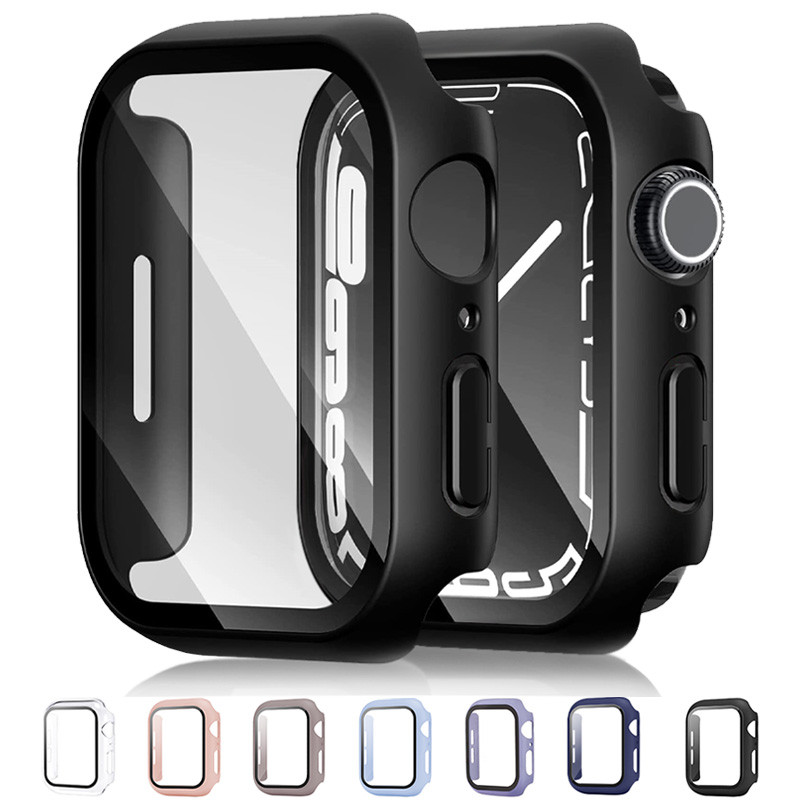 Glass+Cover For Apple Watch ca - đánh giá và giá Apple Smartwatch Accessories