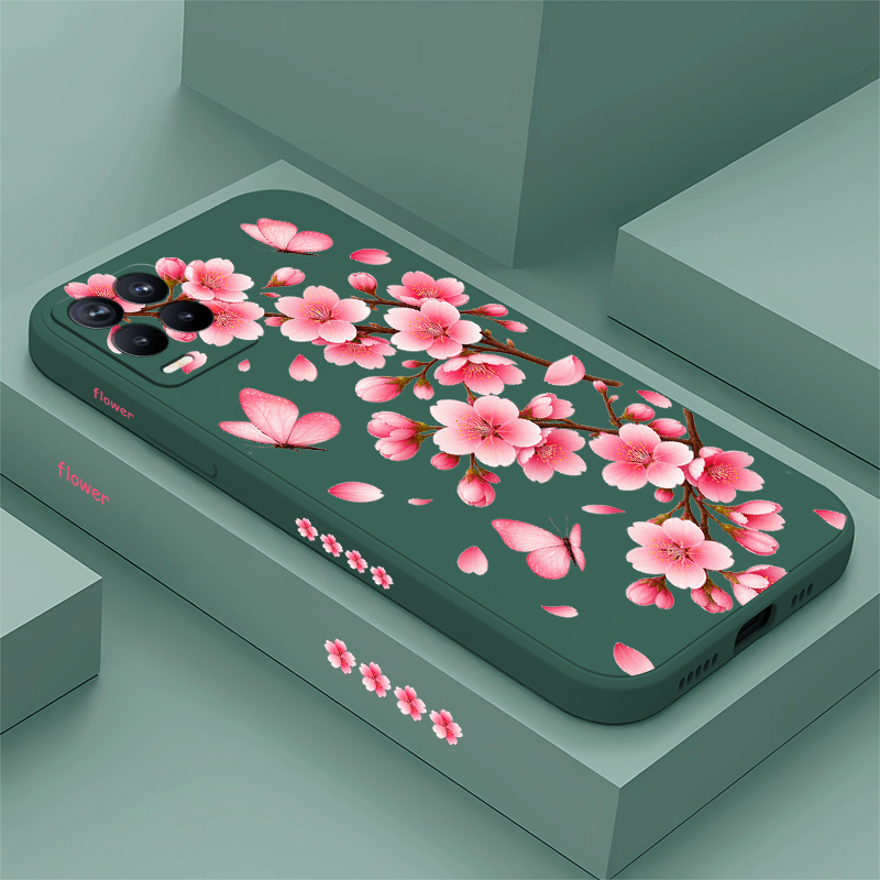 Pink Flower Print Phone Case F - đánh giá và giá Realme Note 50