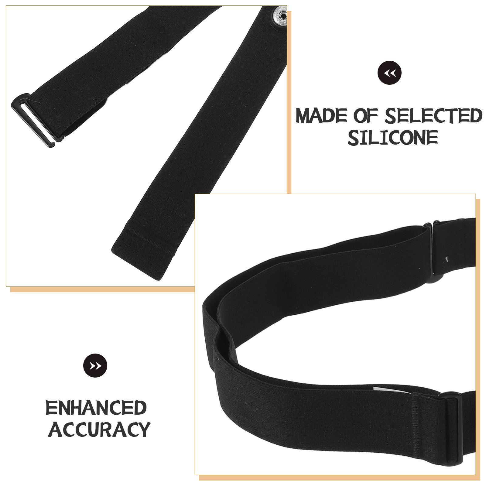 Heart Rate Monitor Chest Belt  - đánh giá và giá Silicone Band Replacement