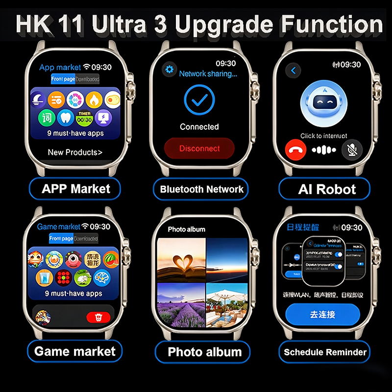 New Watch HK10 Upgrade HK11 UL - đánh giá và giá Rugged Sport Strap
