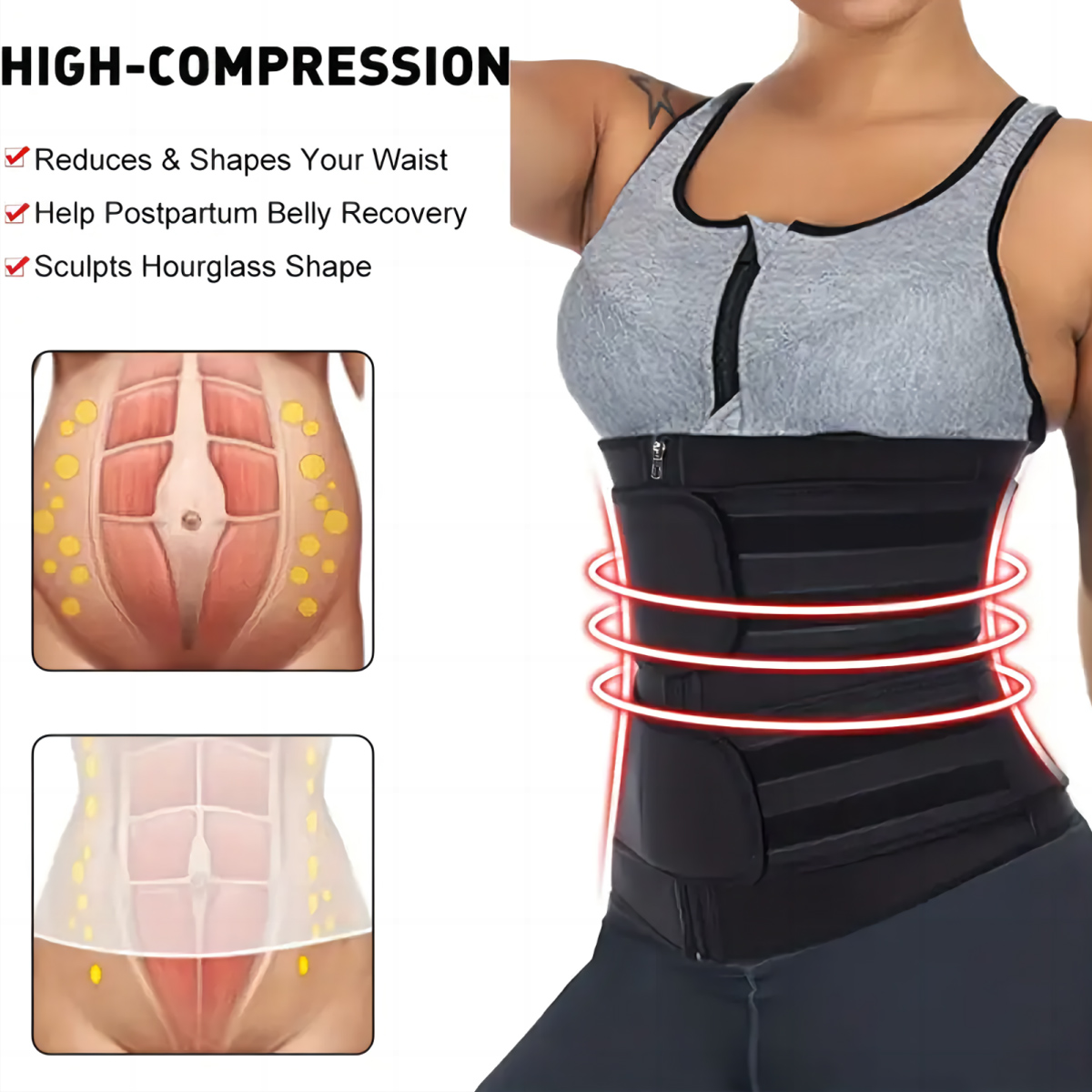 Women Waist Trainer Belt Doubl - đánh giá và giá Rugged Sport Strap