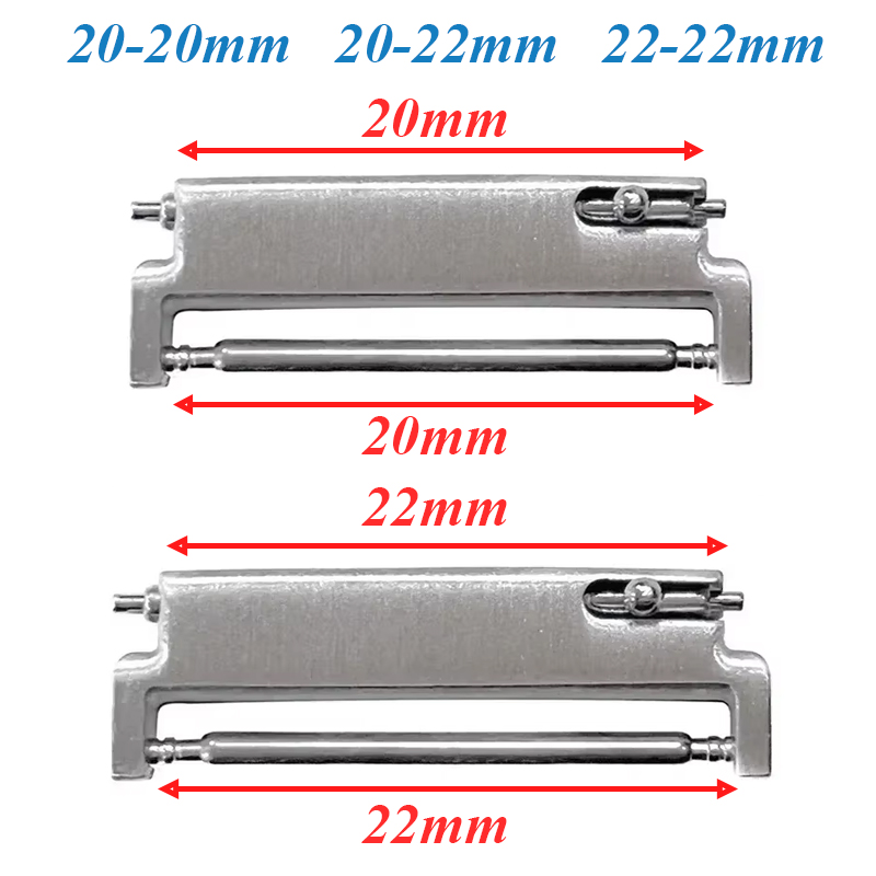 2pcs Watch Band Adapters 20mm  - đánh giá và giá Watch Band Connector
