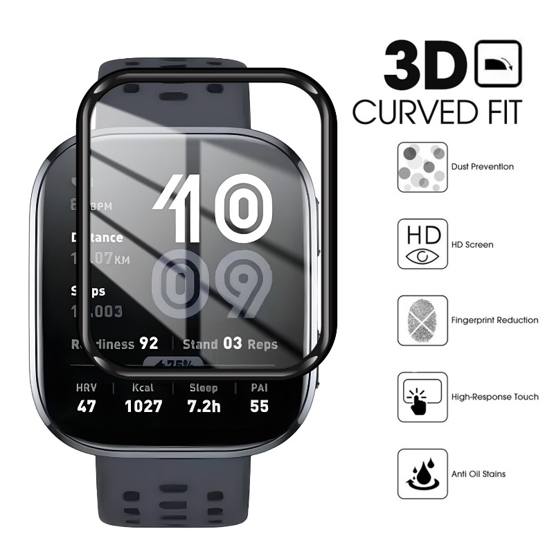 1-5Pcs HD Screen Protector for - đánh giá và giá Amazfit Smartwatch Accessories