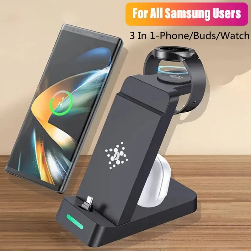 3 In 1 Charging Station for Sa - đánh giá và giá Smartwatch Ac
