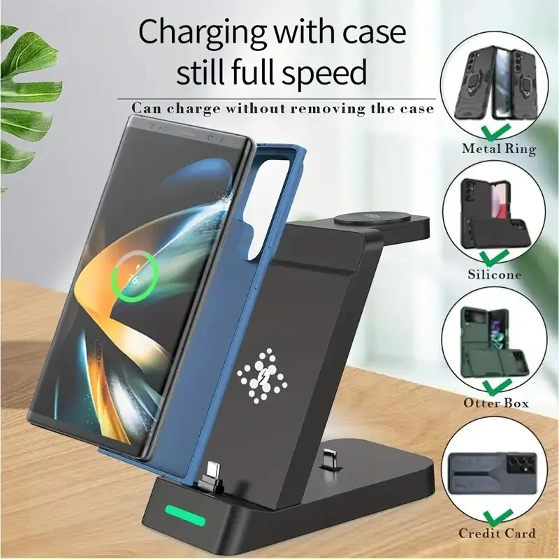 3 In 1 Charging Station for Sa - đánh giá và giá Smartwatch Ac