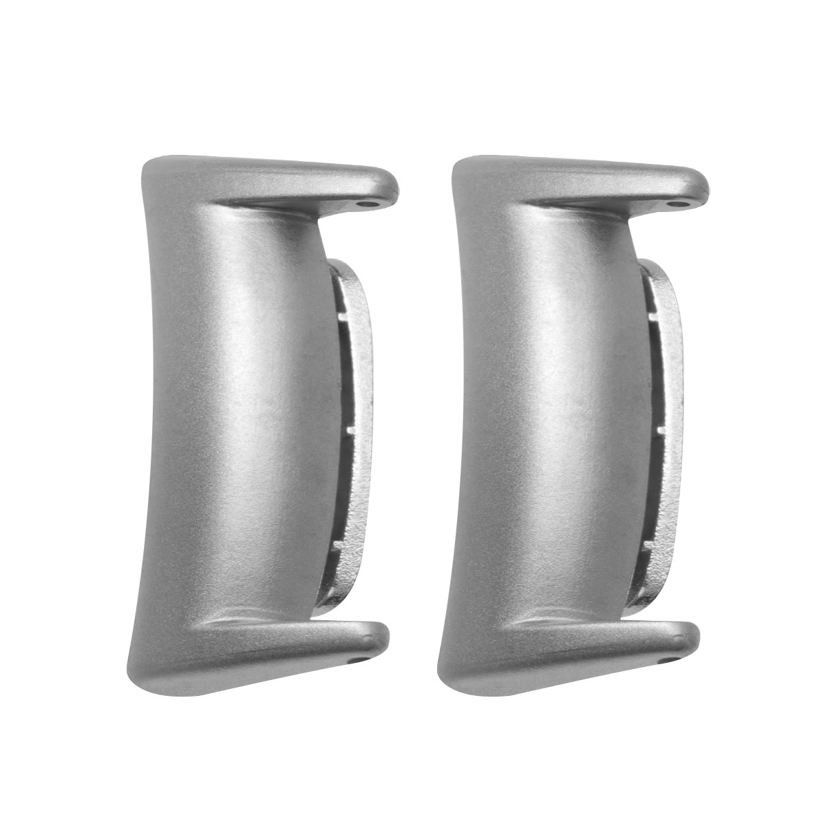 2Pcs Sleek Stainless Steel Wat - đánh giá và giá Silicone Band Replacement