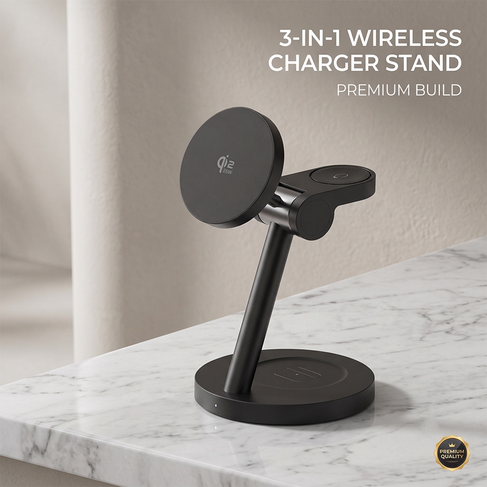 25W Magnetic Fast Wireless Cha - đánh giá và giá Smartwatch Ac