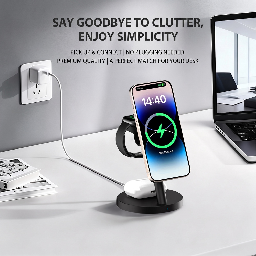 25W Magnetic Fast Wireless Cha - đánh giá và giá Smartwatch Ac