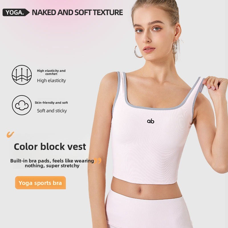 Women Summer Ribbed Yoga Tank  - đánh giá và giá Rugged Sport Strap