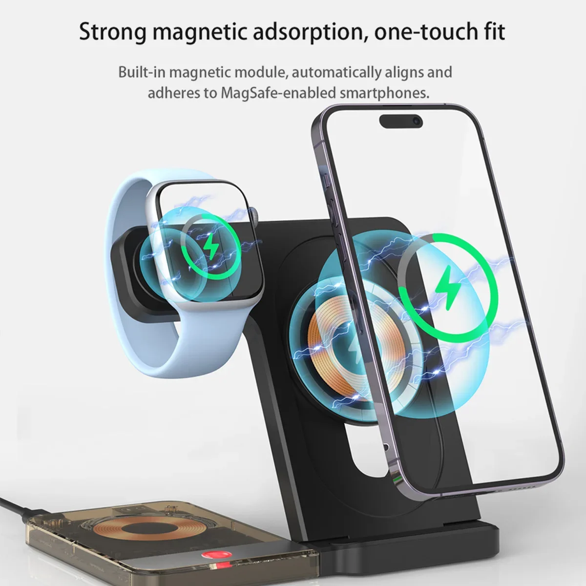 15W MagSafe Compatible Wireles - đánh giá và giá Smartwatch Ac
