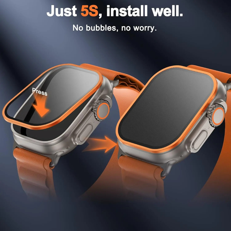 Tempered Glass for Apple Watch - đánh giá và giá Apple Smartwatch Accessories